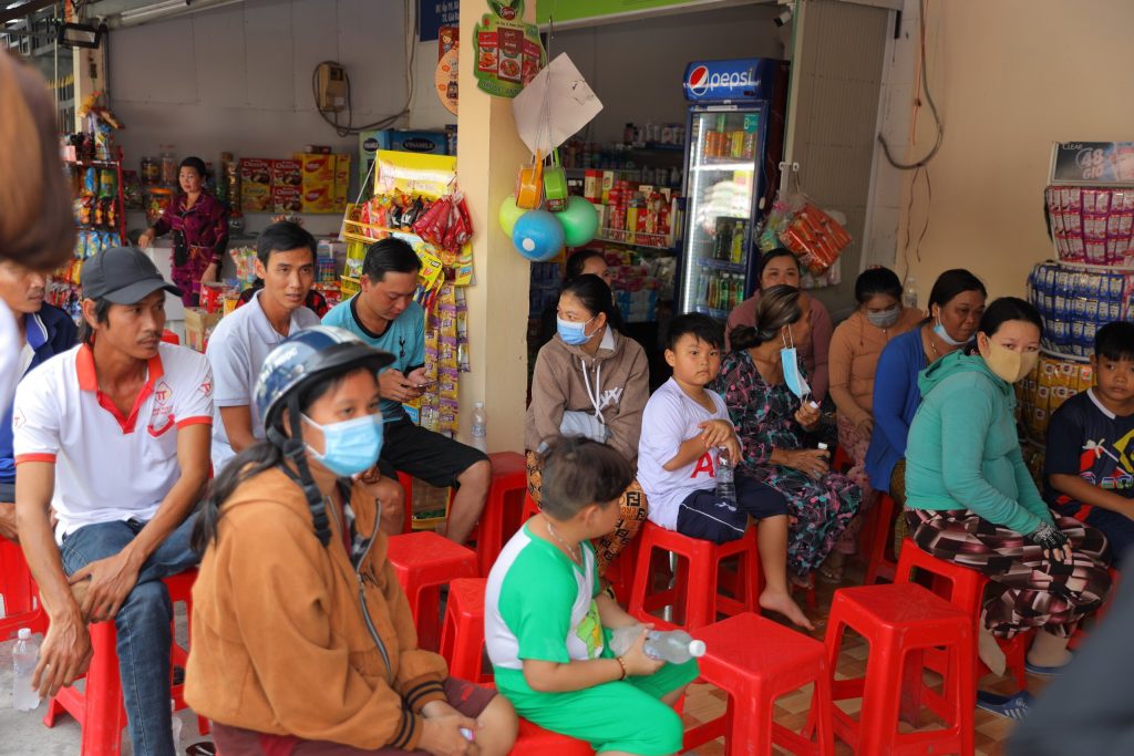 khách hàng tham dự sự kiện của vincentfood
