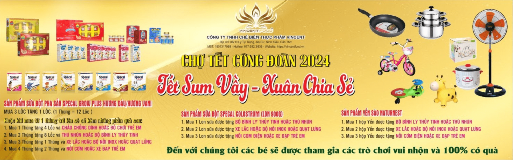 Chợ Tết Công đoàn năm 2024
