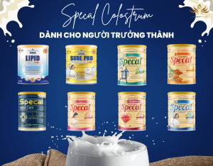 Specal Colostrum dành cho người trưởng thành.